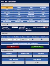 free bet calculator old|Bet Calculator .